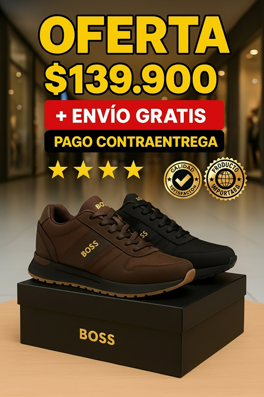 OFERTA RELAMPAGO BOSS CASUAL REF 7729